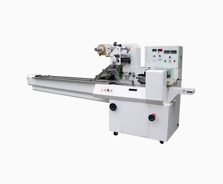 horizontal flow wrap machine